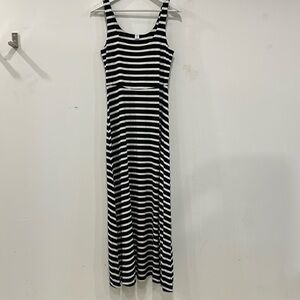 Jersey A-line maxi dress